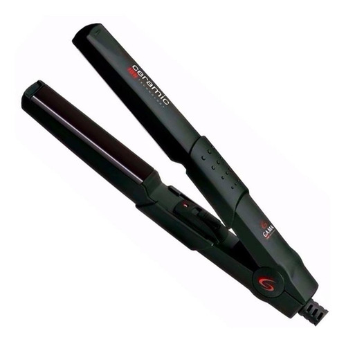 Imagen 1 de 2 de Planchita de pelo mini GA.MA Italy CP1 Mini Ceramic Ion negra 110V/240V