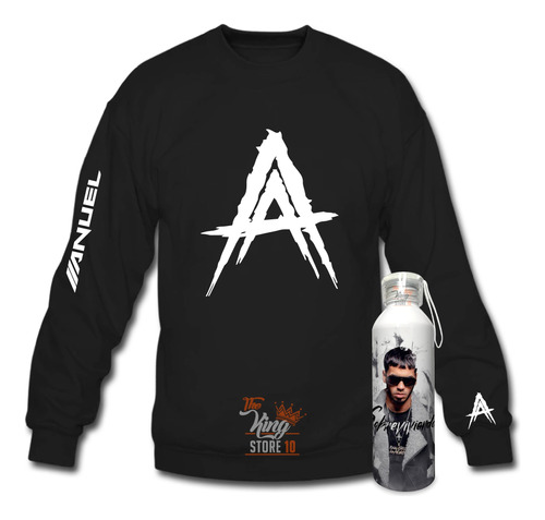 Poleron Polo + Botella, Anuel A A, Cantante, Urbano, Trap, Musica, Xxl