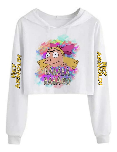 Sudadera Corta Hey Arnold - Helga Pataki