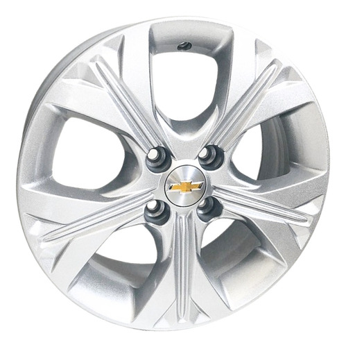 4 Rodas Onix Plus 2022 Prata / Aro 17 + Pneus 195/40/17