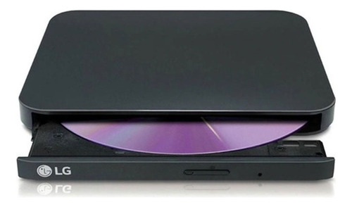 Grabador Quemador Lg Externo Dvd-cd 24x Negro Usb Portable Usb