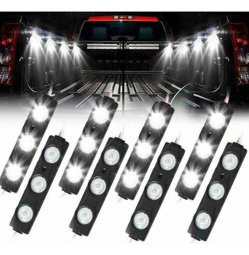 Luz Led Para Camión Con Cama, Caja De 24 Led Para Camioneta