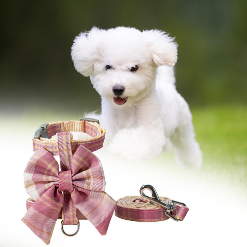 Arnés Para Gatos Con Juego De Correa Arnés Rosado