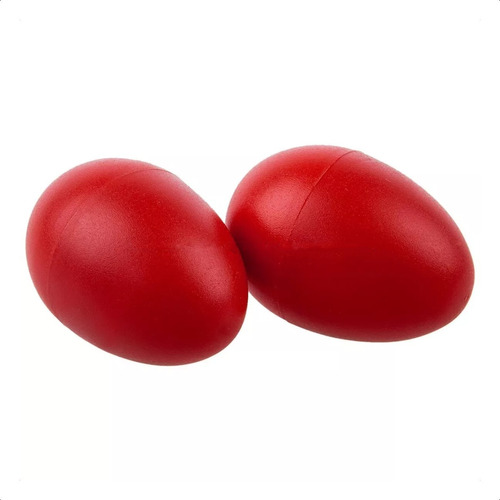 2 X Huevos Ritmicos Shaker Percusion Egg Huevito Colores Par