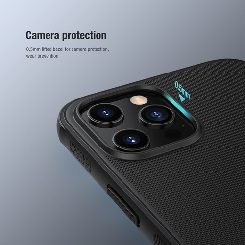 Capa Anti-impacto Nillkin Frosted Pro iPhone 12 (tela 6.1)