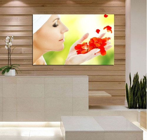 Cuadro 60x90cm Aromaterapia Masajes Spa Estetica Relax