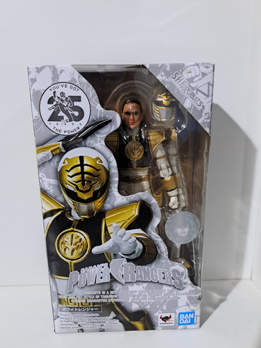 Power Rangers Sh Figuarts White Ranger Ranger Branco Lacrado (Usado)