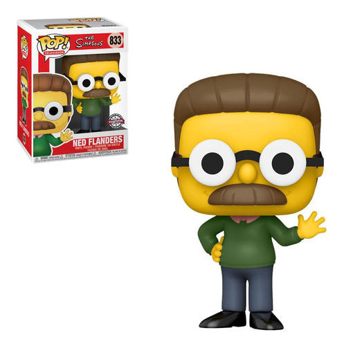 Boneco Funko Pop The Simpsons Ned Flanders 833