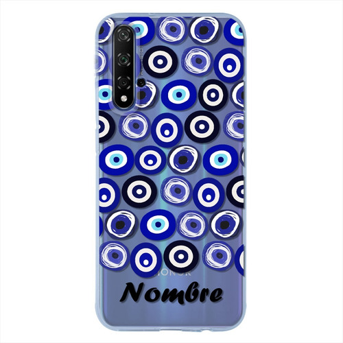 Funda Para Huawei Ojos Turcos Personalizada Nombre