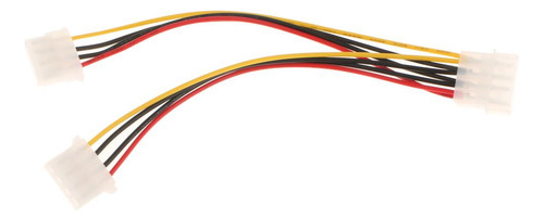 Conector De 4 Piezas Caja Ventilador Fuente De Alimentación