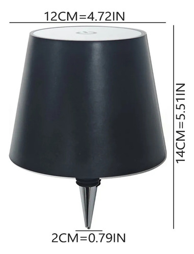 Lámpara De Mesa Con Luz Nocturna Para Botella De Vino