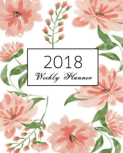 2018 Planificador Semanal Calendario Calendario Plan De Diar