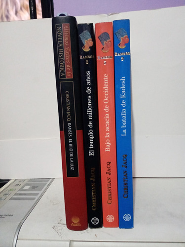 Ramsés El Hijo De La Luz 1, 2, 3 Y 5/christian Jacq (Usado)