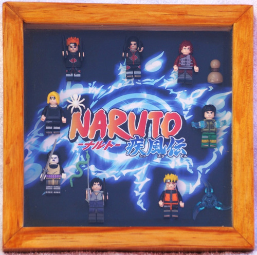 Cuadro Personajes Naruto Miniatura 