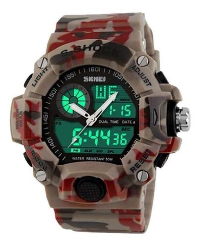 Skmei - Reloj 1029cmrd Digital Para Hombre