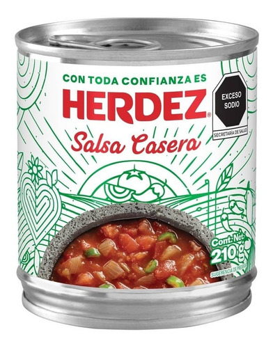 Salsa Roja Herdez 210 Gr