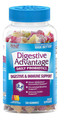 Probioticos Digestive Advantage Cuidado Acido Estomacal 120g Sabor Naturales