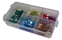 Comprar Kit Fusível Com Estojo 10a 15a 20a 25a 30a Com 100 Peças