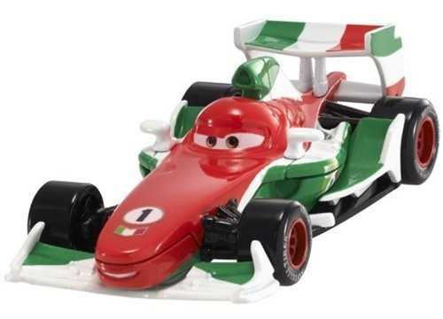 Disney Pixar Cars 2 Francesco Bernoulli No 4 Rojo Blanco Ver