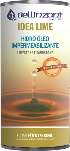 Hidro Óleo Idea Lime Bellinzoni 900ml P/ Limestone Sandstone