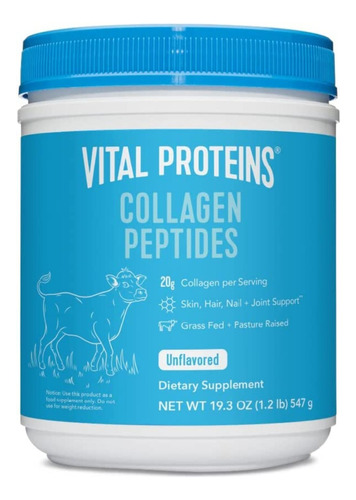 Vital Proteins Péptidos De Colágeno Libre Pastoreo 567gr