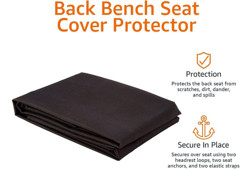 Amazon Basics Funda Impermeable Para El Asiento Trasero D...