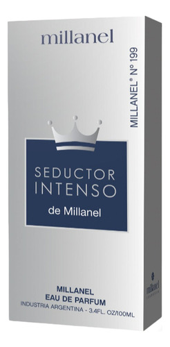 Perfume Millanel Nro: 199 Seducción Blue Masculino. 60ml