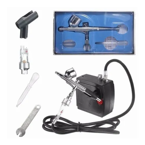 comprar Kit Aerografo Profesional Compresor Filtro Manguera 
