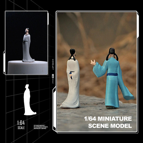 Modelo De Figura De 1/64, Estatuilla De Resina, Proyectos De
