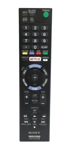 Control Remoto Sony Rmt- Tx101u Smart Hd Tv