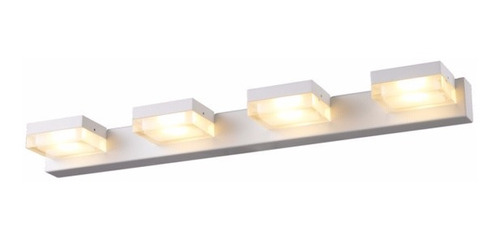 Luminaria Aplique De Pared Para Baño12w Led  Luz Cálida