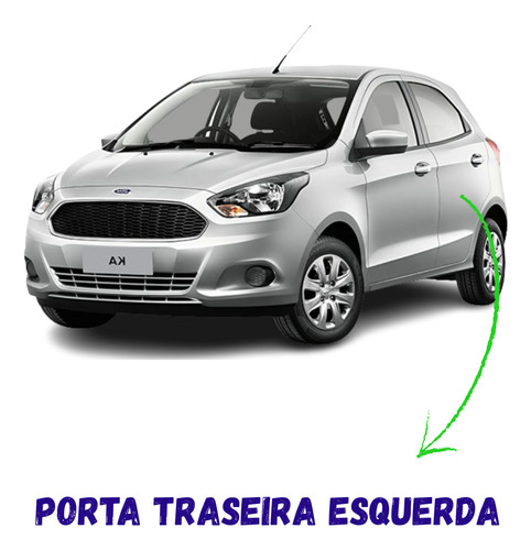 Fechadura Elétrica Traseira Esquerda Ford New Ka 2014 A 2019