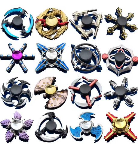 Hand Spinner Fidget Martelo Mjonir Thor Giratório Metal Spinner Tridente