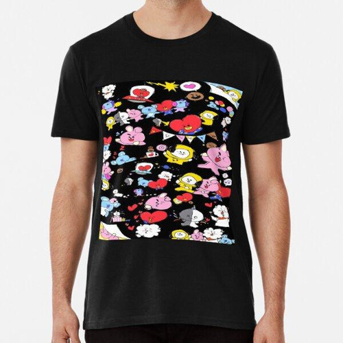 Remera Estética Bt21 Buena Algodon Premium