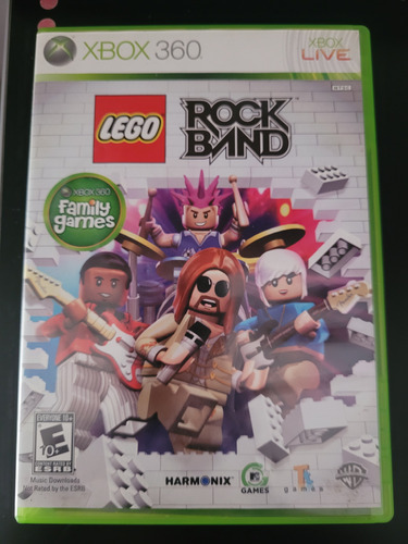 Lego Rock Band Xbox 360 Family Games - Juego Físico