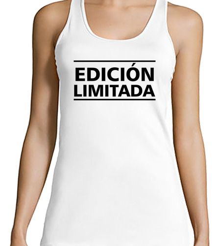 Musculosa Mujer Edicion Limitada Logo