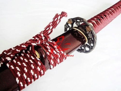 Imagem 1 de 9 de Espada Katana Aço T10 Samurai Hamon De Forja Corte Iaido