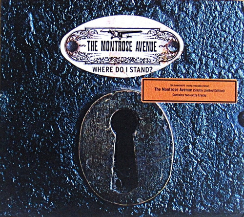 Cd Single Ingles - Montrose Avenue - Where Do I Stand? (1998 (Usado)