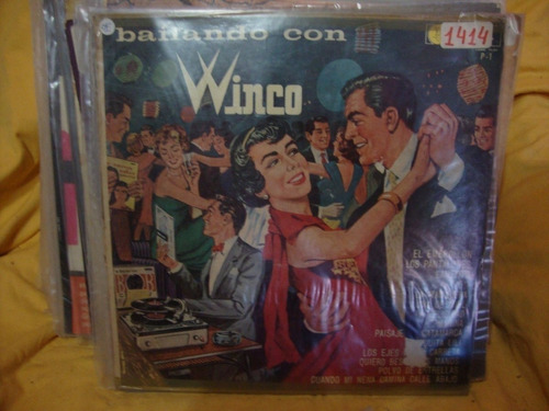 Vinilo Bailando Con Winco Copo De Nieve Leocata Barquero Cp1