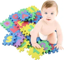 Comprar Alfombra Bebe Foami Goma Rompecabeza Abecedario Numeros Abc