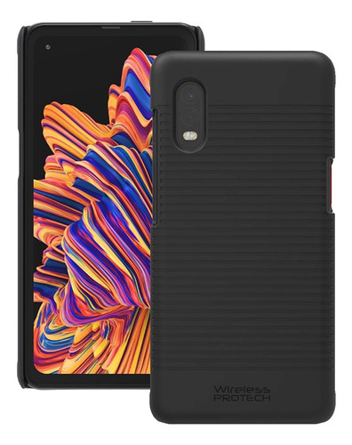 Funda Para Samsung Galaxy Xcover Pro Sm-g715 Estuche Negro