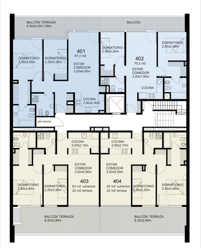 Imagen 9 de 10 de Departamento - Saavedra - A Estrenar - Terraza - 3 Amb - Amenities - Coch - Baulera