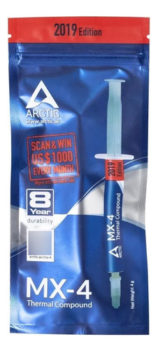 Pasta Térmica En Jeringa 4gr Mx-4/4g-b 2019 Arctic