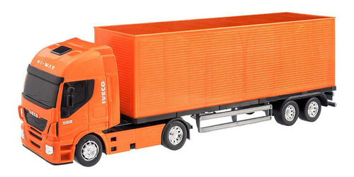 Caminhão Baú Iveco Hi-way - 45cm - Usual Brinquedos
