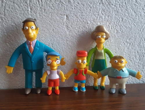 Muñecos Escuela Springfield The Simpsons Nj Croce 2004