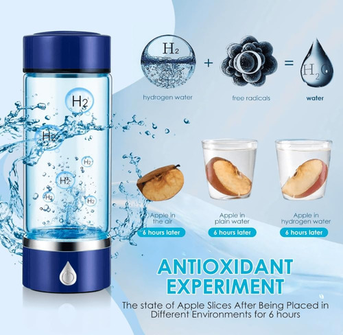 Generador De Botella De Agua De Hidrógeno Genérico Con Ioniz