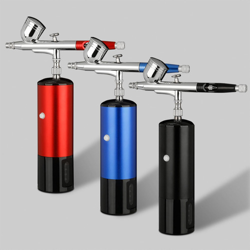 De Aerógrafo Con Compresor De Aire Para Pintar Modelos,