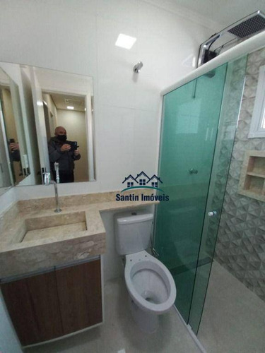 Imagem 14 de 30 de Sobrado *mobiliado E Decorado Com 3 Quartos, (01 Suíte ) Espaço Gourmet, 04 Vagas Cobertas À Venda, 150 M²- Vila Alto De Santo André - Santo André/sp - So0414