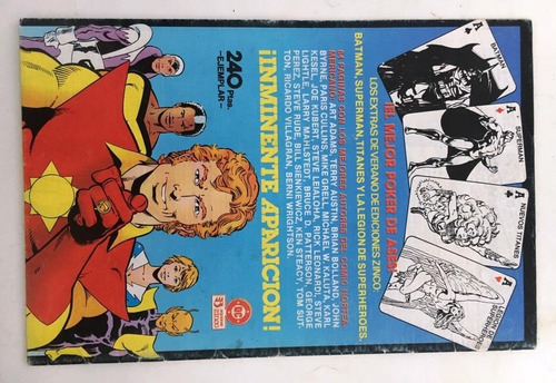 Comic Dc: Crisis En Las Tierras Infinitas #4. Editorial Zinco (Usado)