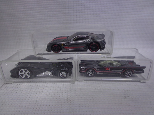 4 Protectores Hot Wheels Acrílico Duro Para 1:64